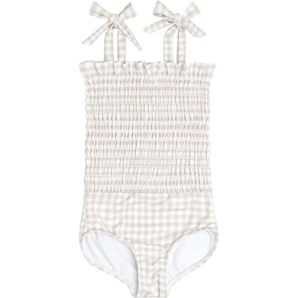 Minnow gingham one piece, 5/6 - Picture 1 of 4